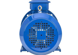 Промышленный трехфазный асинхронный электродвигатель с прочным корпусом и высоким ресурсом